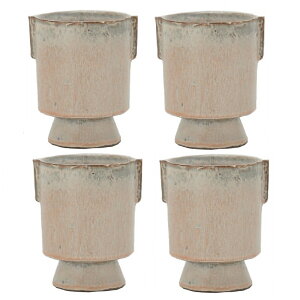 �ԁE�ϗt�A���p�|�b�g �e���G�X 14 EA Ceramic POT �i4����j 26003 �ꌊ�Ȃ� ���^�C�v �i������s�j �~�j���J�o�[ FARM (p83)