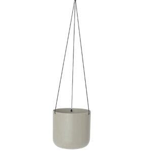 花・観葉植物用ポット アスタ ハンギング 17 W HANGING (1個入り) 33050 底穴なし パウダーコートスチール製 (代引き不可) ハンキングポット 吊るしタイプ FARM (p253)