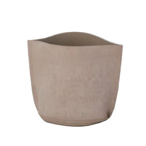 花・観葉植物用ポット レザーポット 20 トープ Leather POT (1個入り) 56035 底穴なし 革製 (代引き不可) 中型鉢カバー FARM (p147)