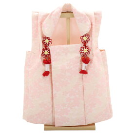 アウトレット品 雛人形 節句小物単品 被布着（スタンド付） ピンク 桜柄 高さ47cm インテリア ディスプレイ 見切処分品