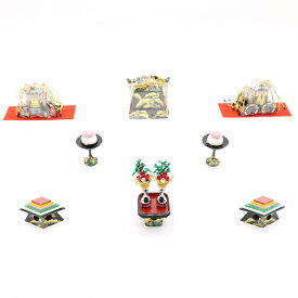 アウトレット品 雛人形 道具単品 雛道具6品セット 30号 黒塗り 6点 (26a-ya-0439) インテリア ディスプレイ 見切処分品