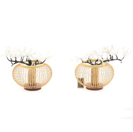 アウトレット品 雛人形 桜橘単品 花器極上 大・白 高さ18cm (26a-ya-0529) インテリア ディスプレイ 見切処分品