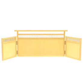 アウトレット品 屏風単品 三曲屏風 39cm 白木 宮古飾り レトロ アートスタンド 幅110cm (26a-ya-0942) インテリア ディスプレイ 見切処分品