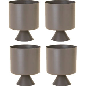 �ԁE�ϗt�A���p�|�b�g �t���� 14 N Metal POT �i4����j 23108 �ꌊ�Ȃ� �r�t�� MIRAKANA �~�j���J�o�[ �C���e���A �f�B�X�v���C�yMIRAKANA�z�ԁE�ϗt�A���p�|�b�g �t���� 14 N Metal POT �i4����j 23108