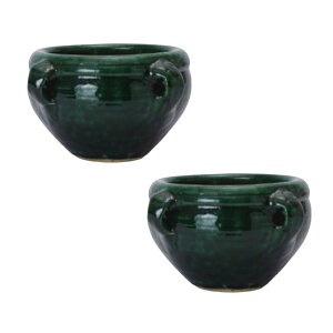 �ԁE�ϗt�A���p�|�b�g �`���j�W�A�� �O���C�Y LG Teracotta POT �i2����j 15022 �ꌊ���� ��M�Ȃ� MIRAKANA ���^�|�b�g �C���e���A �f�B�X�v���C�yMIRAKANA�z�ԁE�ϗt�A���p�|�b�g �`���j�W�A�� �O