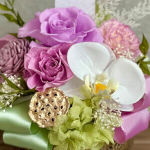�v���U�[�u�h�t�����[ Funeral Preserved Arrangment�in10-1343�jL�T�C�Y 3�F����1�F��I�� �ی^ 1���� ����20cm �N���A�P�[�X���� �Ӓ������K�N �M�t�g �����݉� �������� ����