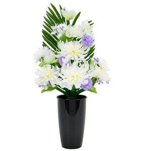 盆提灯 八女提灯 花タイプ ルミナス グランドマム 高さ60cm (P49)(8865-90210) 電気コード式 初盆 お盆