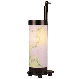 盆提灯 八女提灯 創作提灯 あかりモダン フロース 高さ43cm 掛け＆置き提灯 LED電池式 初盆 お盆 法事 法要