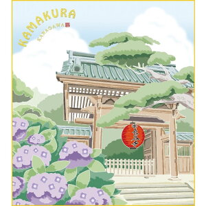 色紙絵 おみやげ色紙【洋美】長谷寺 鎌倉 k20-002 ご当地土産【代引き不可】