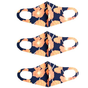 �t�@�b�V�����O�b�Y�f�U�C�i�[�Y�}�X�N3��SETL�`LL�T�C�Y/ORANGE FLOWER�i hw786 �j�A�p�����}�X�N