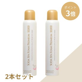 スーパーSALE期間限定【ポイント3倍】【メーカー公式】 ソーダスパフォーム プレミアム10000 130g 2本セット 洗顔 炭酸 炭酸洗顔 炭酸パック 混ぜない スカルプパック スキンケア クレンジング 東洋炭酸研究所 美容成分無添加
