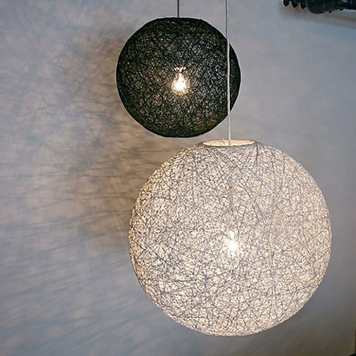楽天市場 ペンダントライト 照明 和風モダン 吊り下げ灯 アジアン 丸型シェード 天井照明 モダン 麻紐 カフェ 麻ひも 和風 1灯 照明器具 リビング K Style 1灯ペンダントライト003s 直径380mm 家具屋さんの通販shop K Style