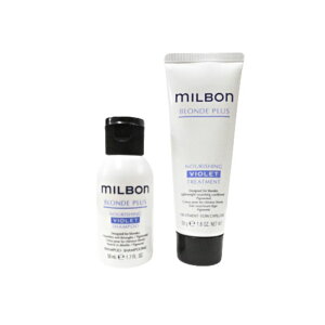 O[o ~{ ibVO oCIbg Vv[ 50ml & g[gg 50g Zbg global MILBON BLONDE PLUS