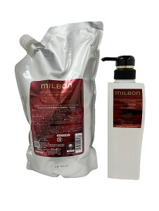 グローバル ミルボン バイタライジング ディメンション シャンプー 1000ml 詰め替え用 レフィル + 空容器 ボトル ブリーチ毛 ハイダメージ 弾力 美容室 サロン 美容室専売 プレミアム ポジショ