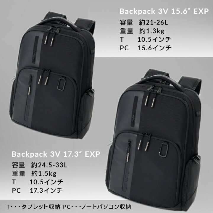 楽天市場】サムソナイト Samsonite ビジネス バックパック LPT 