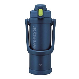 水筒 象印 約 2リットル 2.06L スポーツドリンク対応 ステンレスボトル 保冷 大容量 直飲み ワンタッチ ハンドル付 アウトドア キャンプ スポーツ 部活 ジム 運動 大人 子供 2060ml SD-BE20 ステン