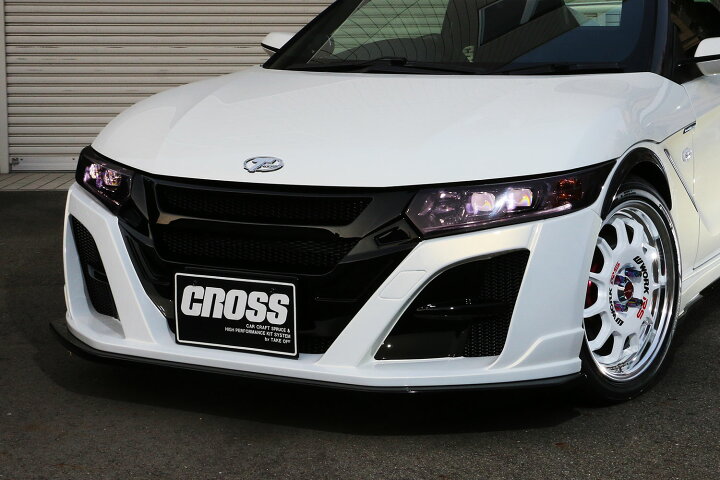 楽天市場】[テイクオフ]CROSS S660 TYPE-B フロントバンパー JW5 