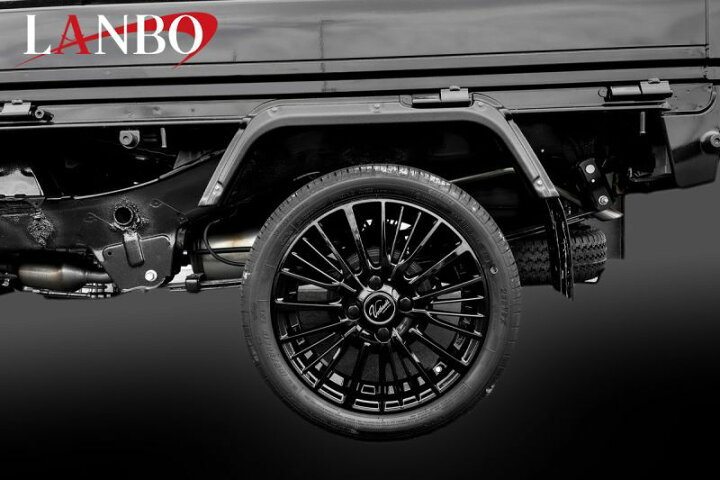 楽天市場】[LANBO]フェンダーガーニッシュ [ハイゼット トラック S500P 