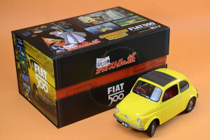 ���p���O�� �J���I�X�g���̏� FIAT 500�@1/12 �_�C�L���X�g���h���ς݊����i