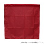 G-best（警備用品）【S823H】赤手旗　タフタ50×50cm