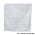 G-best（警備用品）【S824H】白手旗　タフタ50×50cm