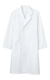 メンズ シングル コート 長袖白衣 医療 男性白衣ドクター 診察衣白