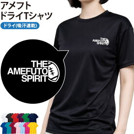 ドライTシャツ アメフト Tシャツ 半袖 ワンポイント クラブ 部活 練習着 サークル チーム トレーニングウェア 入学 卒業 入部 卒部 記念品 ドライ 速乾 吸収 薄手 メッシュ UVカット ポリエステル CUTDTB-AM1NNS