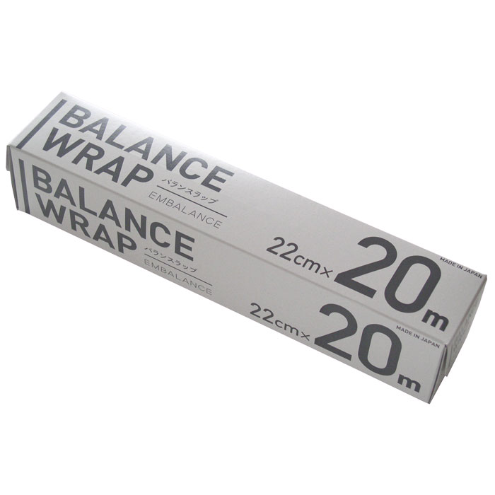 newエンバランス バランスラップ（BALANCE WRAP）22cm×20m （旧品名：新鮮ラップ） バイタミンワールド