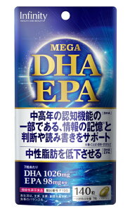 MEGA DHA EPA 140���y�@�\���\���H�i�z�y�C���t�B�j�e�B�[�z