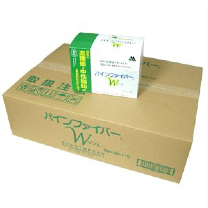 楽天市場】【10箱でお買い得】パインファイバーW6g×60包×10箱 