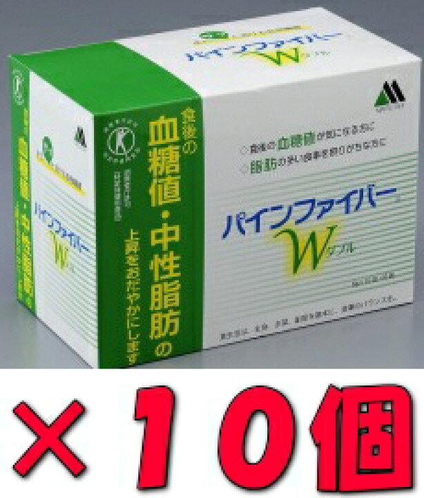 楽天市場】【10箱でお買い得】パインファイバーW6g×60包×10箱 