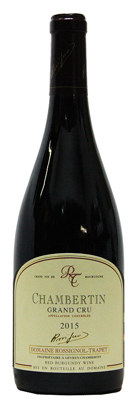 直営店 最新アイテム ロシニョール トラペ シャンベルタン 2015 赤ワイン 750ml ミディアムボディ フランス ブルゴーニュ 辛口 特級畑