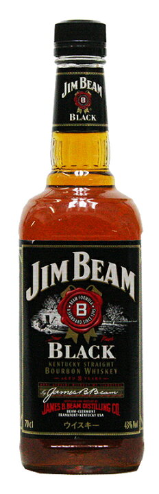 楽天市場】ジム・ビーム 8年 ブラックラベル 700ml[バーボンウイスキー 