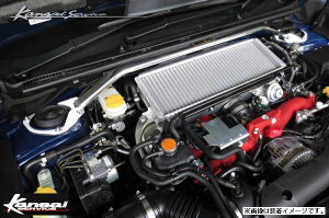 Kansaiサービス 【関西サービス】 フロントタワーバーアルミオーバルシャフト(目の字断面)SUBARU WRX STI VAB 14/08-※VAG(WRX S4)装着可能