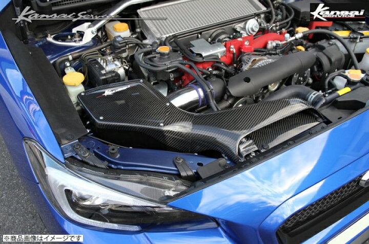 楽天市場】Kansaiサービス 【関西サービス】 カーボンエアダクト WRX 