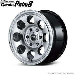 MID KVA p[8200n nCG[Xp [4{Zbg]16C` :6.5J 6H PCD 139.7 INSET +38}JT[rX GARCIA Palm8J[F^bNO[/|bV