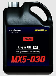 BILLION rI OILS MAZDA [hX^[ p GW IC EJ-550 (0W-30) [e:4.6L]