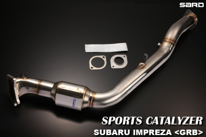 楽天市場】サード SARD スポーツ キャタライザー インプレッサ WRX STI 