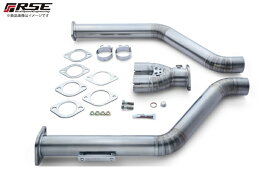リアルスピード フルチタン Yパイプキット 【競技専用部品】スカイライン400R RV37 VR30(ターボ) フェアレディZ RZ34 VR30(ターボ)　※NISMO装着不可
