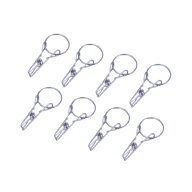 【クーポンで30％OFF】 下村企販 物干しダイレクトピンチ 8個組 ステンレス 部屋干し 室内 室外 ランドリー