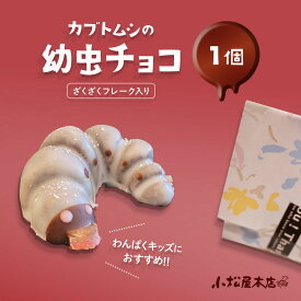 超リアル！かぶと虫の幼虫チョコ　ユニーク　インスタ映え おもしろ チョコ チョコレート お菓子 カブトムシ 昆虫 びっくり ワクワク 取り寄せ スイーツ サプライズ ネタ プレゼント キッズ ギフト 誕生日 贈り物 お祝い 手土産 子供 お土産 こども バレンタイン 春 お花見