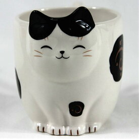 猫マグカップ 猫びより ぶち 猫物語 陶器 猫柄 ネコ柄 ねこ柄 猫雑貨 ネコ雑貨 ねこ雑貨 Za010