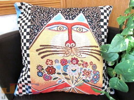 【クリックポスト全国送料無料】高級品質 両面同柄 刺繍入り 猫 ねこ ネコ シンプル ナチュラル 大人気!北欧 クッションカバー 45×45 クッションカバークッション 北欧 雑貨 北欧ファブリック