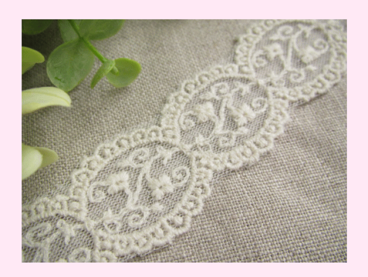 楽天市場】チュールレース 細幅 アメイジング チュール レース 手芸