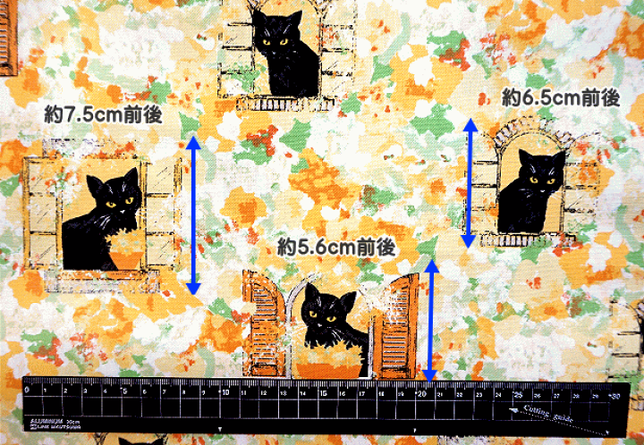 楽天市場】オックス 生地 花と黒猫のいる窓 花 黒猫 猫 花柄