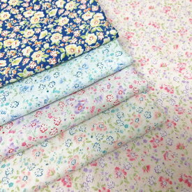 ダブルガーゼ 生地 ブリアリーフラワー 小花 花柄 小花柄 Wガーゼ 綿100% 布 手芸 生地 花 小花 はな 赤ちゃん スタイ マスク 水彩風 フェミニン