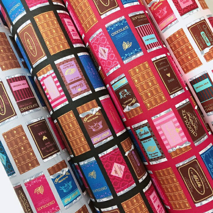 楽天市場 売り切れ次第 オックス 生地 板チョコ プリント生地 ゴールドプリント 金プリント チョコレート チョコ柄 布 手芸 オックス生地 豪華 夢かわいい スイーツ 英語 ロイヤル アンティーク 手芸レースのフェアリーレース