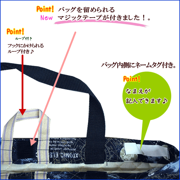 楽天市場】レッスンバッグ キルティング 宇宙 星座 羅針盤 切り替え