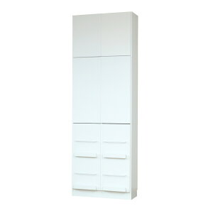 本棚 推し活 突っ張り 扉付き ディスプレイラック 幅81 a4 対応 1cmピッチ 可動棚 飾り棚 付き 大容量 マガジンラック コミックラック 雑誌 cd dvd 送料無料