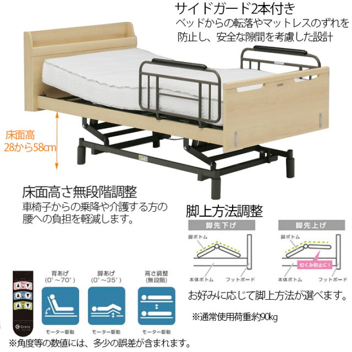 楽天市場】【開梱・組立て設置付き】電動ベッド 3モーター S  